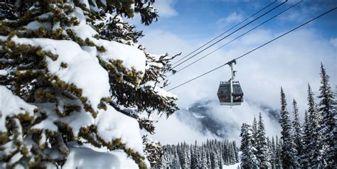 Whistler Bc Surpasses Their Average Annual Snowfall Total 465 And