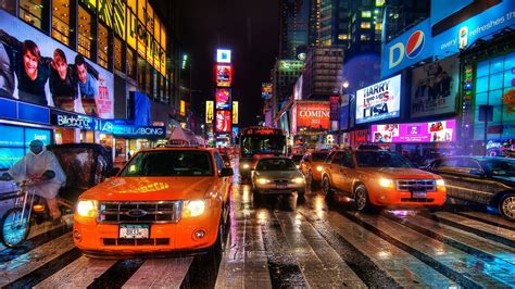 New York City Street Hd Wallpaper Pixelstalknet