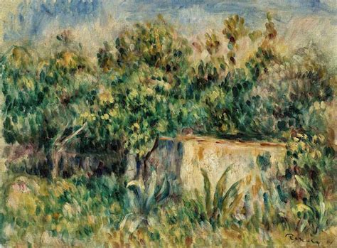 Pierre Auguste Renoir 1841 1919 Paysage à La Cabane Christies