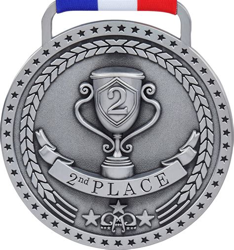 2nd Place Winner Silver Award Medal Antique Silver Uk