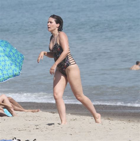 Sophia Bush In Swimsuit At A Beach In Malibu Hawtcelebs