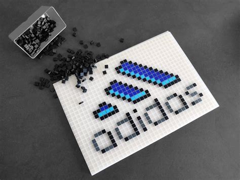 Logo Adidas Pixel Art La Manufacture Du Pixel