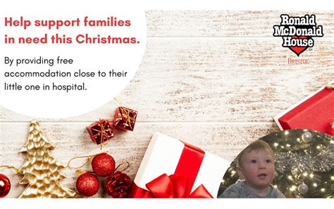 Ronald Mcdonald House Bristols Christmas Appeal Justgiving