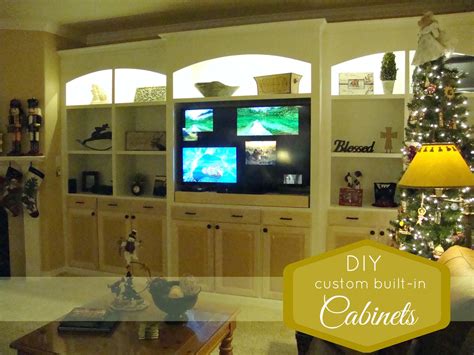 The Grand Surprise Diy Built~in Cabinets Part 2