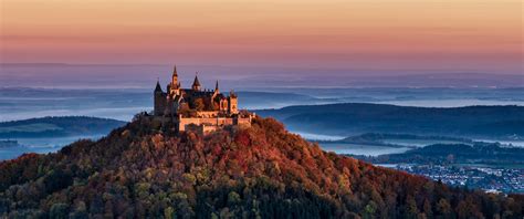 Hohenzollern Castle Wallpaper 4k Bisingen Germany Hill Valley