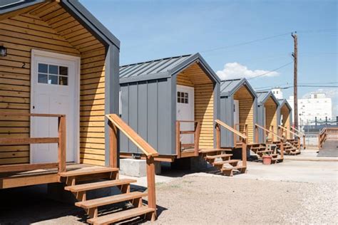 Photo Essay A Look At Denvers Tiny Home Community For