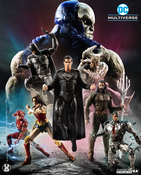 Zack Snyders Justice League Dc Multiverse Figures Additional Pre