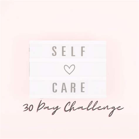 30 Day Self Care Challenge For Women Printable GABBYABIGAILL