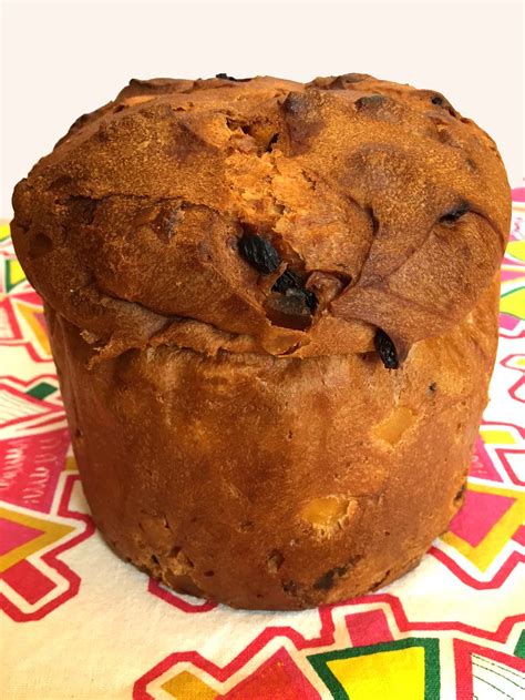 Italian Panettone Bread Fruit Cake Recipe Melanie Cooks