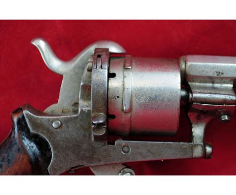 A Lefaucheux Type Pinfire Revolver With Belgium Proof