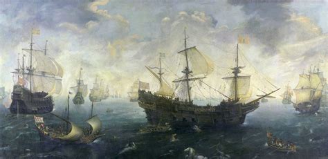The Spanish Armada Of 1588 Ce By Van Wieringen Illustration World