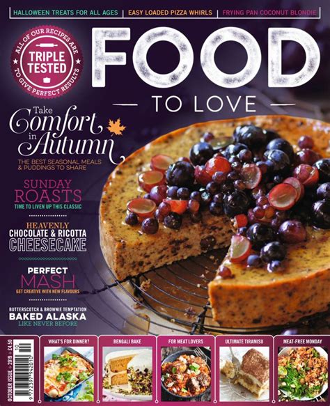 There are currently 29 free magazine subscriptions that you can claim. Food To Love - October 2019 Magazine PDF Download Free