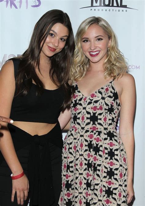 Kira Kosarin And Audrey Whitby At “school Spirits” Premiere In Los