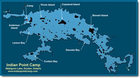 Indian Island Campground Map