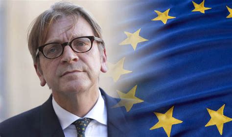 Who Is Guy Verhofstadt Belgian Mep Made Eu Parliaments Brexit