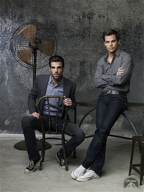 Zach And Chris Chris Pine And Zachary Quinto Photo 8182405 Fanpop