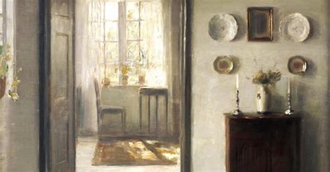 Gurney Journey A Sunlit Interior By Carl Holsøe
