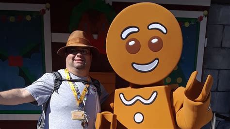 2019 Lego Gingerbread Man Meet And Greet Legoland Florida Youtube