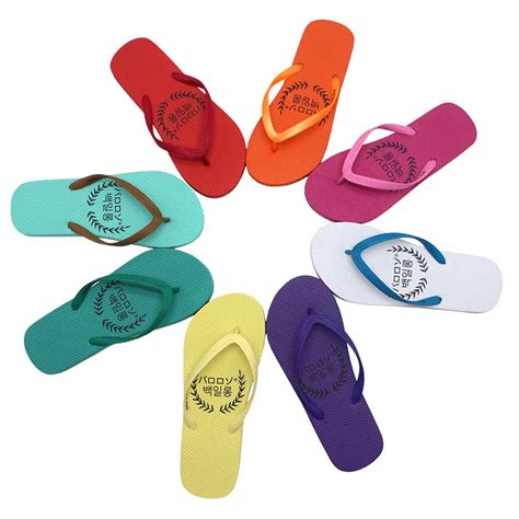 wholesale promotional flipflop cheap price eva rubber slippers colorful printed women slippers