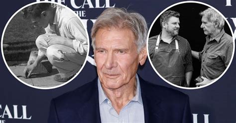 Harrison Fords Son Benjamin Shares Never Before Seen Pictures Of His