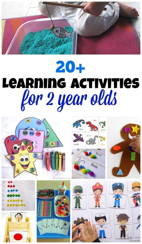 20 Printable Learning Activities For 2 Year Olds Activities For 2 Year