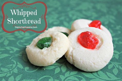 It also very effectively binds with water, and shortbread cookies are all about butter. Whipped Shortbread - 2 ways