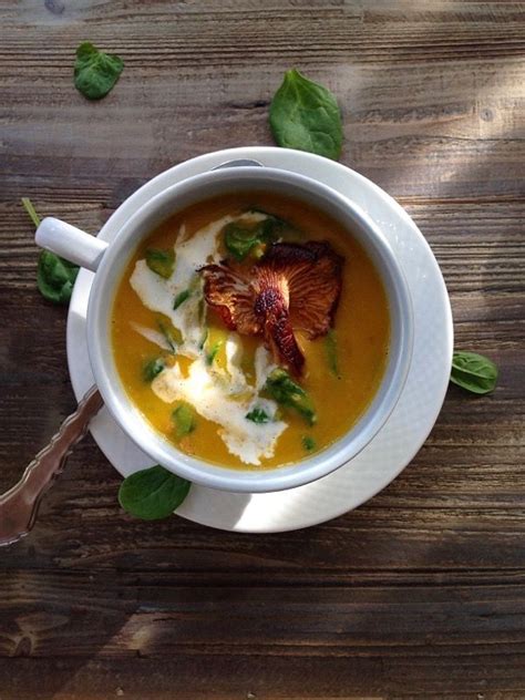 Chanterelle Mushroom Soup Ciaoflorentina Recipe Butternut Squash