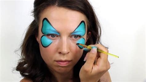 Butterfly Face Paint Easy Step By Step Ariel Crayton