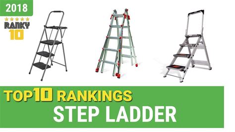 Best Step Ladder Top 10 Rankings Review 2018 And Buying Guide Youtube
