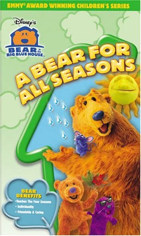 Bear For All Seasons Usa Vhs Amazones Bear In The Big Blue House