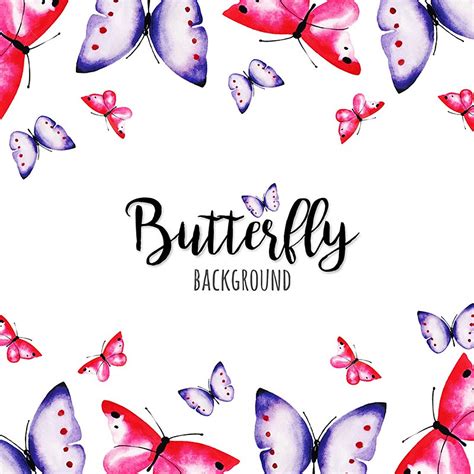 Beautiful Butterfly Vector Png Images Beautiful Watercolor Butterflies