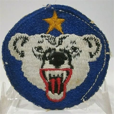 VTG WORLD WAR Ii Us Army Alaskan Defense Command Adc Patch Embroidered