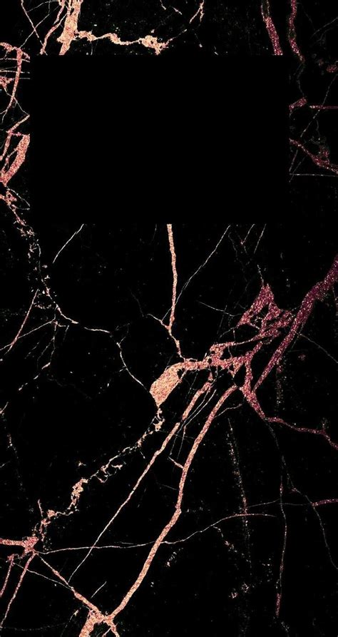 Black And Rose Gold Marble Gold Wallpaper Iphone Rose