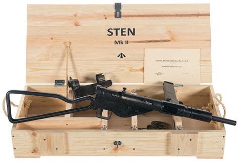 United Kingdom Sten Mk Ii Machine Gun 9 Mm Luger