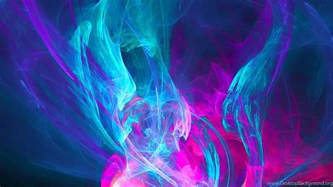 Download Wallpapers 3840x1200 Abstraction Light Pink Blue