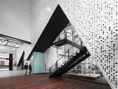 The University Of Melbourne Engineering Workshop And Student Spaces
