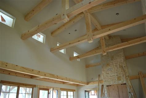 Check out our awesome beamed ceiling photo gallery below. Lake and Garden: Wood Craft: Ceiling Beams & Cabinets