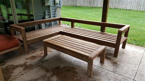 New to working with plywood? DIY Outdoor Sectional Couch | Outdoor sectional couch, Diy ...