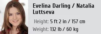 Evelina Darling Natalia Luttseva Height Weight Size Body Measurements Biography Wiki Age