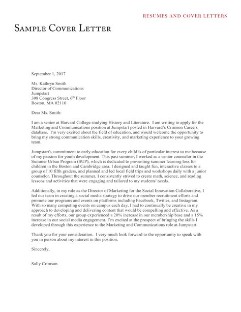 Free Cover Letter 41 Examples Format Sample Examples
