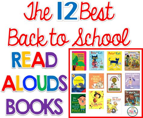 The Best Back To School Read Aloud Books Time 4 Kindergarten