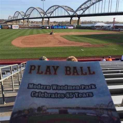 Photos At Modern Woodmen Park Baseball Stadium In Downtown Davenport