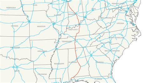 (wiat) — a part of interstate 65 in cullman county has been closed off thursday due to severe flooding. File:Interstate 65 map.png - Wikimedia Commons