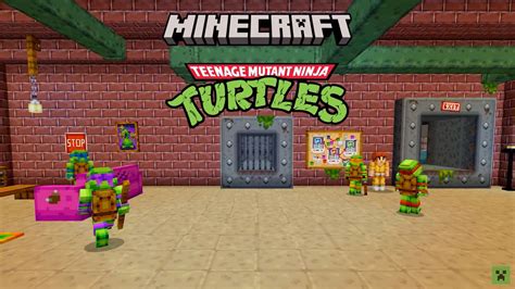 Minecraft X Teenage Mutant Ninja Turtles Dlc Revealed