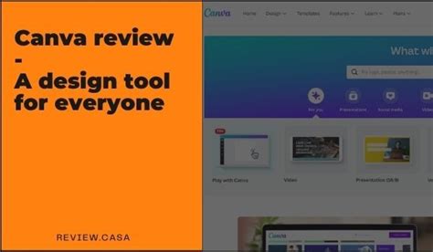 Canva Review A Design Tool For Everyone