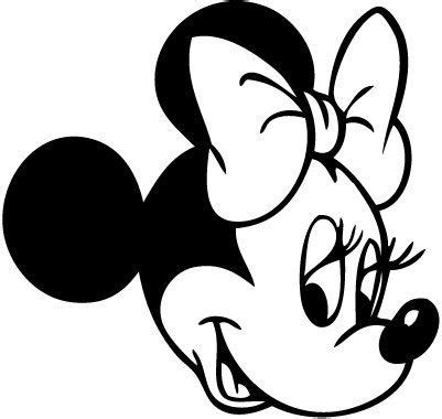 minnie mouse. | Minnie mouse silhouette, Minnie mouse outline, Disney