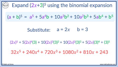 How To Do The Binomial Expansion