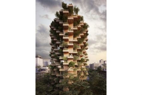 Trees To Grow On The Balconies Of Pendas Timber High Rise In Toronto