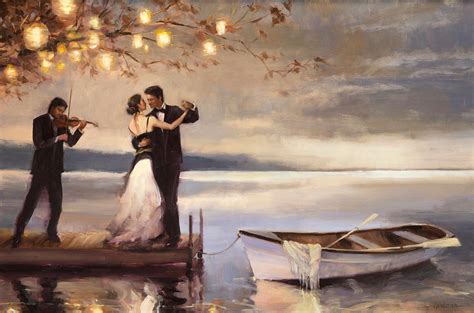 Romantic Painting Twilight Romance By Steve Henderson Twilight