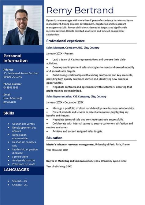 Free Word Cv Templates To Download Easy To Edit
